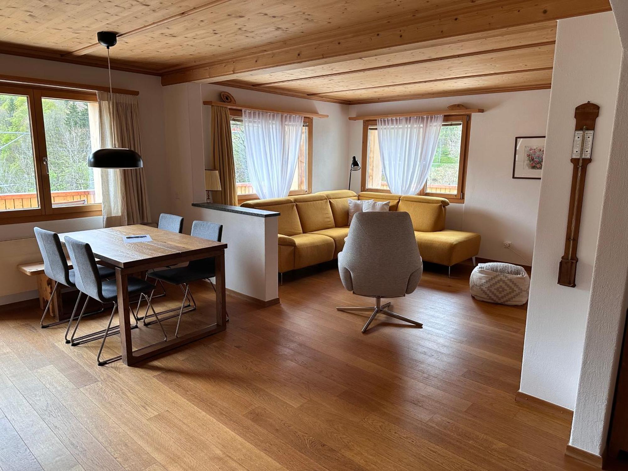 Ferienwohnung Crameri Klosters Bagian luar foto