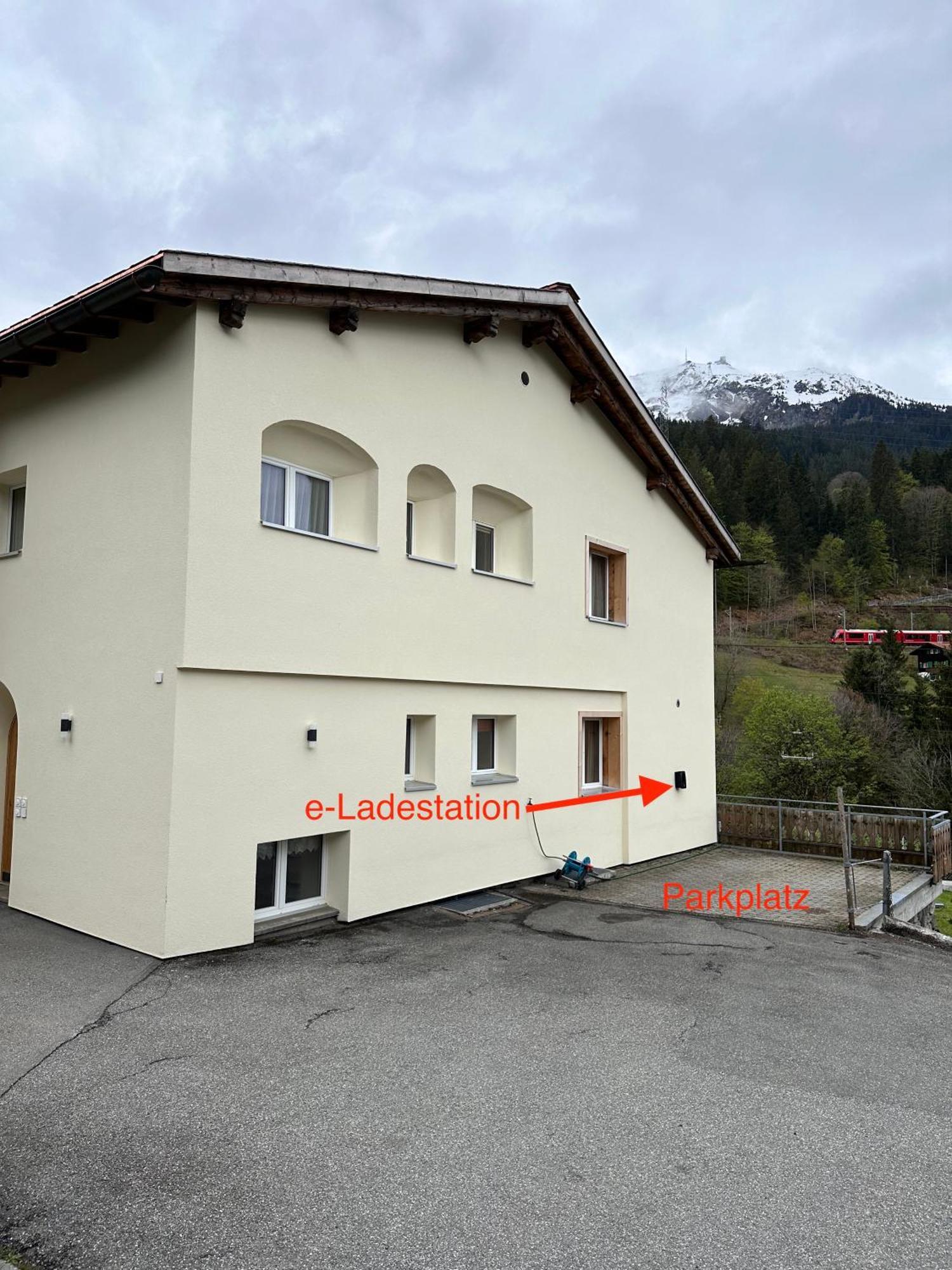 Ferienwohnung Crameri Klosters Bagian luar foto