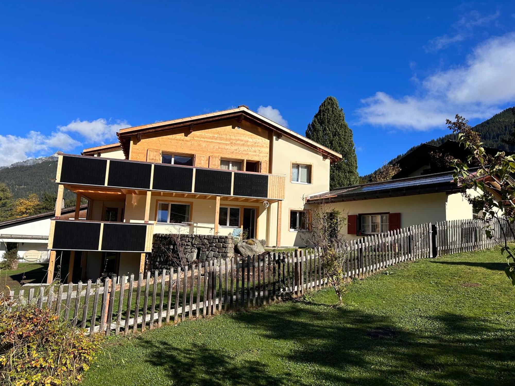 Ferienwohnung Crameri Klosters Bagian luar foto